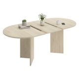 Tavolo Allungabile Marrone Rovere 6 Posti Allungabile 90x140x76h cm - Espanola