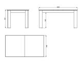 Tavolo Allungabile Marrone Rovere Nodi 8 Posti Allungabile 160.5x90.5x76.5h cm, - Lanusei