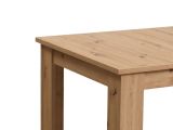 Tavolo Allungabile Marrone Rovere Nodi 8 Posti Allungabile 160.5x90.5x76.5h cm, - Lanusei