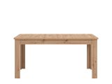 Tavolo Allungabile Marrone Rovere Nodi 8 Posti Allungabile 160x90.5x76.5h cm - Colosimi