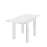 Tavolo allungabile piccolo 4-6 posti 79-134x67cm bianco - Alamaro