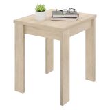 Tavolo allungabile quadrato 4-6 posti 79-134x67cm rovere - Alamaro