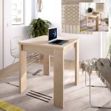 Tavolo allungabile quadrato 4-6 posti 79-134x67cm rovere - Alamaro