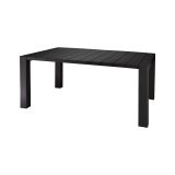 Tavolo da esterno 10 posti 160x98cm antracite - Magelang