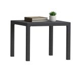 Tavolo da esterno 4 posti 95x95cm antracite - Terrace
