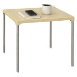 Tavolo da Esterno Beige 4 Posti Tavolo Tavolo Fisso Quadrato 75x75x72h cm, Lunghezza Massima 75 cm Made in Italy - Brownstown