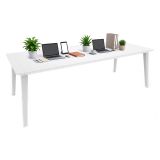 Tavolo da esterno Camrose, 235x98 h74 cm, Bianco