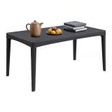Tavolo da esterno Salmon, 160x90 h74 cm, Antracite