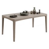 Tavolo da esterno Salmon, 160x90 h74 cm, Tortora