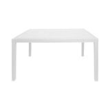 Tavolo da giardino 10 posti 150x90cm bianco - Ariana