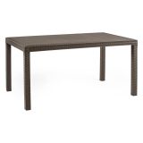 Tavolo da giardino 10 posti 150x90cm marrone - Adila
