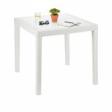 Tavolo da giardino 4 posti 79x79cm bianco - Angelico