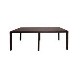 Tavolo da giardino allungabile 8-10 posti 150-220x90cm marrone - Abbaviva