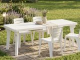 Tavolo da giardino allungabile 8-10 posti 160-220x90cm bianco - Anatre