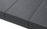 Tavolo da giardino allungabile 8-12 posti 147-294x90cm antracite - Brossard