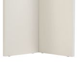 Tavolo Fisso Bianco 6 Posti Forma Rettangolare 180x90x75h cm, Materiale Piano in Legno Nobilitato - Noleme