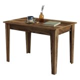 Tavolo Fisso Marrone Noce 6 Posti Forma Rettangolare 110x72x75h cm, Peso Supportato 120 kg - Fosciana