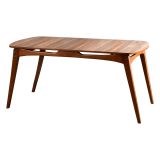 Tavolo Fisso Marrone Noce 6 Posti Forma Rettangolare 160x80x75h cm, Peso Supportato 120 kg - Pretoro