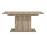 Tavolo Fisso Marrone Noce 6 Posti Forma Rettangolare 160x91.5x76h cm, Materiale Piano in Legno Nobilitato - Siano
