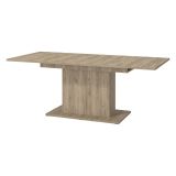 Tavolo Fisso Marrone Noce 6 Posti Forma Rettangolare 160x91.5x76h cm, Materiale Piano in Legno Nobilitato - Siano