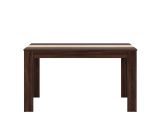 Tavolo Fisso Marrone Noce Marrone Rovere 6 Posti Forma Rettangolare 135x80.5x74.5h cm, Colore Ripiano Marrone - Simala