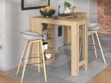 Tavolo Fisso Marrone Rovere Nodi 2 Posti Forma Rettangolare 120x50x105h cm, Materiale Piano in Legno Nobilitato - Sedriano