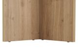 Tavolo Fisso Marrone Rovere Nodi 6 Posti Forma Ovale 180x90x75h cm, Materiale Piano in Legno Nobilitato - Monterano