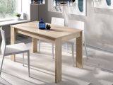Tavolo legno chiaro rettangolare 6 posti 138x81cm - Alois