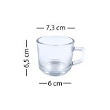 Tazze Multicolore set da 4, - Nesopa