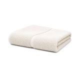 Telo Bagno Bianco Avorio 100% Puro Cotone, Sfumatura Colore Struttura Avorio - Sanaza Luxury