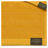 Telo Bagno Giallo Senape 100% Cotone Egiziano Pettinato e Mercerizzato, Sfumatura Colore Struttura Senape - Rovarero Luxury