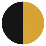 Telo Bagno Nero oro 100% Cotone Egiziano a Fibra Lunga Pettinato Reversibile, Colore Struttura oro - Sazalo Luxury