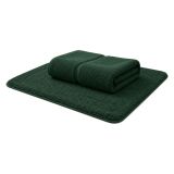 Telo Bagno Verde Smeraldo 100% Puro Cotone, Sfumatura Colore Struttura Smeraldo - Sanamasa Luxury
