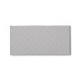 Testiera letto Acca, Cm 130x60, Bianco