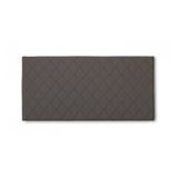 Testiera letto Acca, Cm 130x60, Tortora