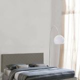 Testiera letto Amarillide, Cm 170x60, Tortora