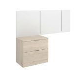 Testiera Letto Marrone Marrone Rovere Matrimoniale Colore Struttura Marrone 157x34.2 cm, Sfumatura Colore Struttura Rovere - Chanhom