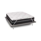 Topper matrimoniale Lucilla, Topper rinnova materasso sfoderabile in Memory Foam e fibre di Rame, 100% Made in Italy, Anti acaro e Anallergico, Cm 160x200h5