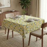 Tovaglia Multicolore Lavabile si 30° Forma Quadrata 150x150 cm, - Paranika