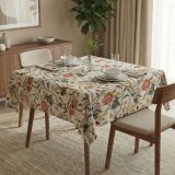 Tovaglia Multicolore Lavabile si 30° Forma Quadrata 150x150 cm, - Parelaha