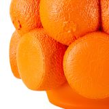 Vaso Arancione Disegni con Arance Diametro 13.5 cm, - Galikale