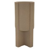 Vaso Beige Finitura Geometrica - Fato