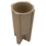 Vaso Beige Finitura Geometrica - Fato