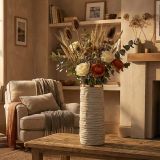 Vaso Beige oro Finitura Naturale Colore Struttura oro, - Fasezaha