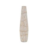 Vaso Bianco Crema Beige Colore Struttura Beige Diametro 6 cm, Sfumatura Colore Struttura Crema - Dadalelo