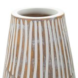 Vaso Bianco Crema Beige Colore Struttura Beige Diametro 6 cm, Sfumatura Colore Struttura Crema - Padsto
