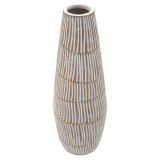 Vaso Bianco Crema Beige Colore Struttura Beige Diametro 6 cm, Sfumatura Colore Struttura Crema - Padsto
