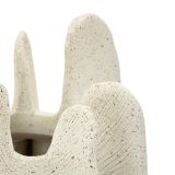 Vaso Bianco Marmo Effetto Marmo Diametro 8.5 cm, Sfumatura Colore Struttura Marmo - Dasibase