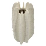 Vaso Bianco Marmo Effetto Marmo Diametro 8.5 cm, Sfumatura Colore Struttura Marmo - Dasibase