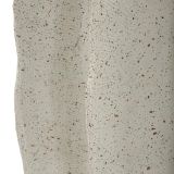 Vaso Bianco Marmo Effetto Marmo Diametro 9 cm, Sfumatura Colore Struttura Marmo - Dabatori